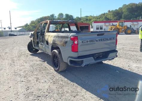 2025 Chevrolet Silverado 1500 4Wd Standard Bed Rst из США, поврежденный, VIN 1GCRKEED2SZ221205